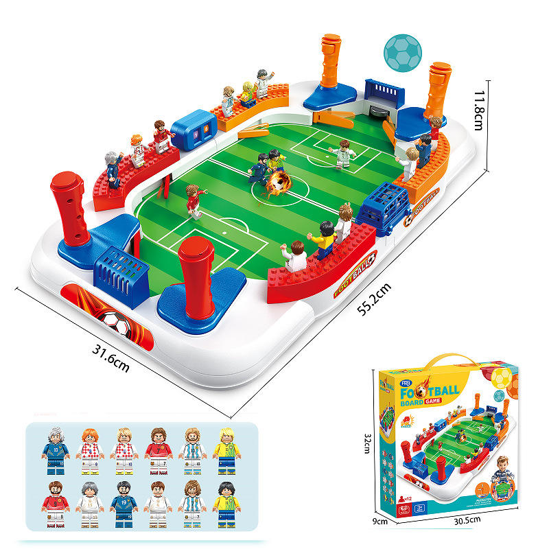 Jeu de Football de Table Multijoueur Enfant - Kit Mini Football Pinball 111558 - Jeux