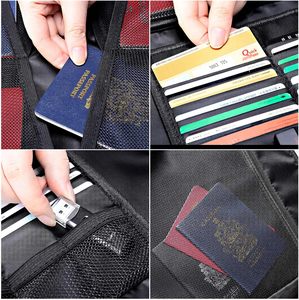 Giấy tài liệu retro phong bì gửi thư tài liệu an toàn thư mục lưu trữ túi xe khóa không thấm nước dây kéo chống cháy tài liệu túi - Product Image 6