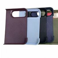 Coques de téléphone portable en silicone liquide de luxe premium pour iPhone Duo Original pour iPhone 18 Fold, coque détachable entièrement blindée Funda