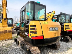 Mini excavadoras SANY Retro de alta calidad SY55c SY60c SY75c SY95c SY35U SY26c SY16c Motor de componente de núcleo usado SANY 75c Excavadora - Product Image 4