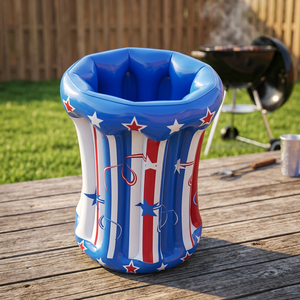 Seau à bière gonflable tendance en PVC, 100 % personnalisable, écologique, pour refroidir les boissons lors d'événements sportifs - Product Image 3