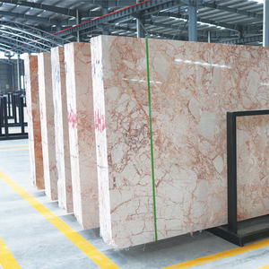 แผ่นหินอ่อนสีชมพูมุกหรูหรา Own Mines ตัดตามขนาดสำหรับผนังตกแต่ง ความหนาตามสั่ง หินชนวนธรรมชาติ - Product Image 1