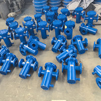 Filtro de Cesta de Ángulo de Alto Flujo con Conexión de Brida, Equipo de Filtración Industrial para Tuberías, Protección de Bombas y Válvulas de Control