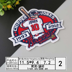 Sports Baseball World Series Patchs Broderie ALL STAR <span class=keywords><strong>MLB</strong></span> Patches à repasser pour vêtements - Product Image 2