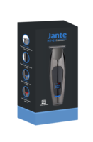 Tondeuse à barbe électrique rechargeable Jante HT-22, lames en acier inoxydable, moteur silencieux à faible bruit, longueurs de coupe réglables, rapide