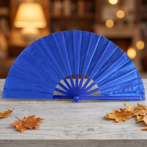 Abanicos Plegables de Plástico Coloridos, Abanicos Grandes para Fiestas, Abanicos Personalizados para Regalo, Suministro Directo de Fábrica - Product Image 4