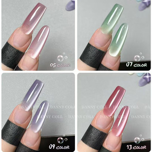 25 Colors Cat Eye <b>Nail</b> Polish <b>Gel</b> <b>Set</b> Eco Friendly Plant Based Magnetic Soak Off UV LED Salon Manicure <b>Nail</b> <b>Gel</b> Kit - Product Image 6