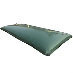 Water Storage Bladder Drink Water Bag Pillow Rectangular Shape Collapsible Flexible Coated Tarpaulin PVC Tank