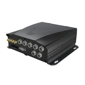 8通道移动dvr 4g通道全球定位系统双sd卡闭路电视摄像机高清移动dvr mdvr