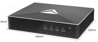 Mini PC de Bureau Processeur I9/I7/I5/I3 Carte Graphique RTX 3050 8G GDDR6 Affichages Type-C HD + DP 4K120Hz WiFi6 pour Jeu