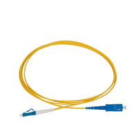 Kabel Patch Fiber Optik Custom Ruiara LC-SC Singlemode Simplex 9/125 2mm PVC Bersertifikasi CE