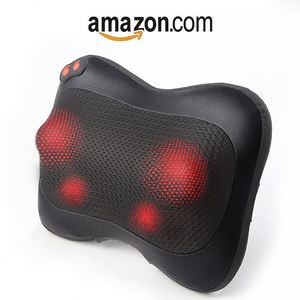 Almohada de Masaje Multifuncional Infrarroja Transfronteriza JH-166 para Cabeza/Cuello/Costillas/Cintura/Cadera/Piernas/Columna Vertebral - Product Image 5