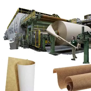 Mesin pembuat produk kertas multi fungsi menggunakan mesin daur ulang kertas kraft tipe 3200 harga
