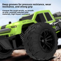 Voiture télécommandée grande taille haute vitesse 4x4 tout-terrain, véhicule de course et de drift à grandes roues, camion électrique RC jouet