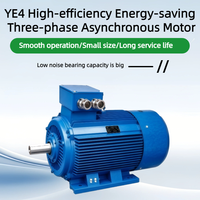 Moteur électrique de qualité industrielle YE4 0,55 kW-315 kW 2/4/6/8 pôles, moteur asynchrone triphasé à induction à très haute efficacité