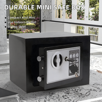 Großhandel Langlebiger Mini-Safe für Zuhause, Büro, Fitness-Studio, Schmuck, Schlüssel, Bargeld, aus 3mm Stahllegierung mit Elektronischem Passwort und Diebstahlschutz