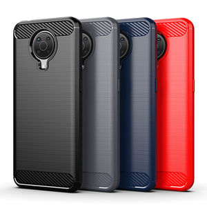 <span class=keywords><strong>Cover</strong></span> per Telefono in TPU Morbido Effetto Fibra di Carbonio per Nokia G10 <span class=keywords><strong>G20</strong></span>, Vendita Calda - Product Image 6