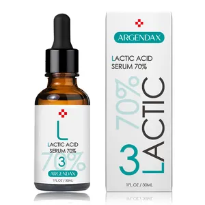 2021 Popular Lactic Acid Chemical Peel Skin Renewal Brightening Serum For Face Care