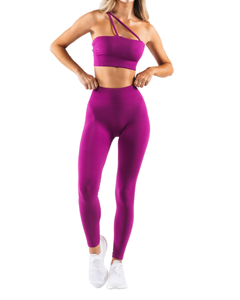 New Summer Fashion <b>Detachable</b> <b>Bra</b> Shoulder <b>Strap</b> High Waist Butt Lifter Leggings Quick Dry Polyester/Nylon Sportswear Custom - Product Image 1
