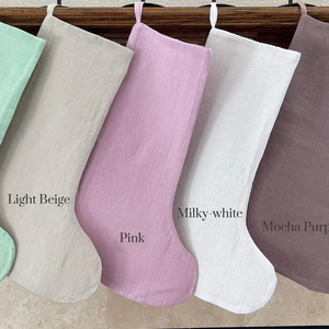 Bas <span class=keywords><strong>de</strong></span> <span class=keywords><strong>Noël</strong></span> coloré Lin Nom <span class=keywords><strong>de</strong></span> famille personnalisé Bas Brodé Fournisseur <span class=keywords><strong>de</strong></span> <span class=keywords><strong>Noël</strong></span> vierge - Product Image 4