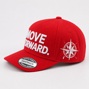 Gorras de Hombre de Alta Calidad con Logotipo Deportivo Bordado en 3D, 5 Paneles, Poliéster, Cierre a Presión, Transpirables, Gorra de Béisbol con Logotipo Personalizado - Product Image 4