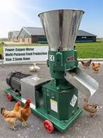 Petite machine à granulés d'aliments humides et secs pour usage domestique, pour l'élevage de volailles et de bétail