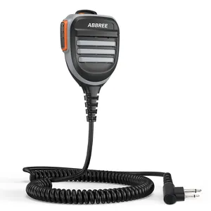 ABBREE-micrófono altavoz para walkie-talkie, micrófono para Motorola, portátil, Radio, CP160, EP450, GP300, GP68, GP88, CP88, CP040, CP100, CP125, CP140