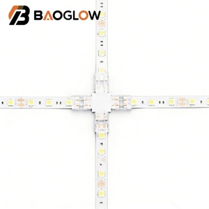 ตัวเชื่อมต่อแบบโค้งสำหรับแถบไฟ LED SMD แบบเปลือย PCB ขนาด 8 มม. 10 มม. สำหรับแถบไฟ LED 2835 - Product Image 5