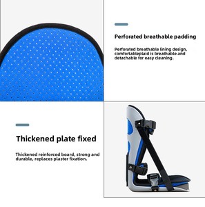 Verstellbare Fußgelenk-Orthese AFO-Stütze Medizinische Fußschiene mit Plantarflexions-Nachtschiene für Knöchelverletzungs-Rehabilitation - Product Image 2