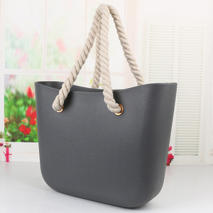 Tas Tote silikon tahan air, tas Tote silikon gaya klasik Italia Eva T O <span class=keywords><strong>M</strong></span> - Product Image 2