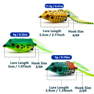 <span class=keywords><strong>ตก</strong></span><span class=keywords><strong>ปลา</strong></span>ด้วยเหยื่อปลอม: ตุ๊กตา<span class=keywords><strong>กบ</strong></span>ธันเดอร์ฟร็อก - เหยื่อเฉพาะสำหรับปลาแบล็คเบส ตุ๊กตา<span class=keywords><strong>กบ</strong></span>ไบโอนิค ออกแบบป้องกันการกัดเฉพาะ<span class=keywords><strong>ปลา</strong></span>แบล็คเบส - Product Image 2