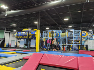Aire de jeux pour enfants Angel Popular équipement de terrain de jeu intérieur avec trampoline parc ninja course - Product Image 5