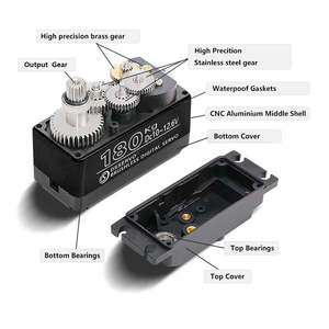 Motor Servo BLS51180 de 24V, Alto Torque de 180kg, Motor Digital Impermeable, Servo sin Escobillas - Product Image 2