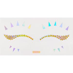 Papillon holographique Eyeliner autocollants <span class=keywords><strong>Halloween</strong></span> <span class=keywords><strong>strass</strong></span> chat yeux fard à paupières autocollant pour Cosplay <span class=keywords><strong>maquillage</strong></span> décoration - Product Image 2