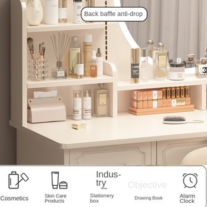 Modern European Style Bedroom Makeup Vanity <strong>Simple</strong> Internet Popular Ins Style High-End <strong>Dressing</strong> <strong>Table</strong> for Small Apartments - Product Image 3