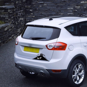 Adesivo de Carro YECAI Monstro Espreitando com Olhos Grandes, Vinil Refletivo Impermeável para Janela e Porta, Compatível com Ford, BMW, Honda - Product Image 1