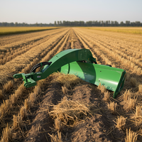 Niveleuse de terrain satellite 12PW-400C, longueur de travail 4M, pour rizières et champs de légumes, équipement de nivellement de terrain tracté par tracteur