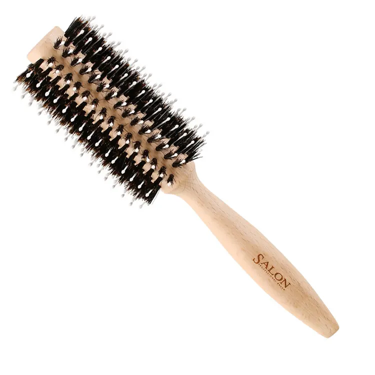 Hot selling high quality customized round brush wooden detangling comb styling comb beauty comb