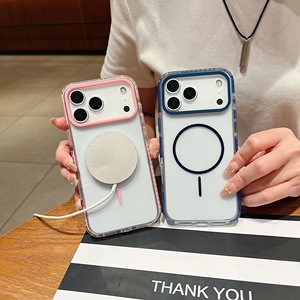 Funda de Lujo con Carga Inalámbrica para iPhone 17 18 Pro <span class=keywords><strong>Max</strong></span>, 3 en 1, Antigolpes, con Funda Magnética para iPhone 17 <span class=keywords><strong>Air</strong></span> - Product Image 4