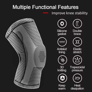Rodillera Profesional para Alivio del Dolor, Soporte Médico para Rodilla, Almohadilla Rotuliana, Estabilizadores Laterales, Manga de Compresión para Rodilla, Rotura de Menisco - Product Image 4