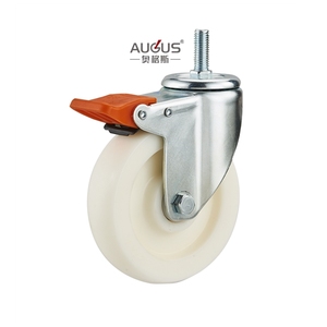 Rolamento Lockable 5 "rodízio do giro roda o rodízio médio do dever com freio - Product Image 2