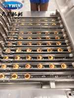 Machine automatique de fabrication de biscuits, machine à déposer la confiture de chocolat, équipement de boulangerie pour tartes et biscuits, machinerie pour snacks