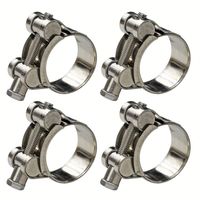 Colliers de serrage réglables multi-tailles en acier inoxydable 304 de type américain à vis sans fin pour tuyaux d'air, d'eau et d'huile – Vente en gros usine