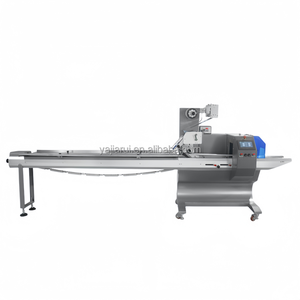 New Full <strong>Automatic</strong> High Speed Horizontal <strong>Wrapper</strong> Pillow Packing Machine for Ice Lolly Pop <strong>Candy</strong> Three Servos Packaging Machine - Product Image 2