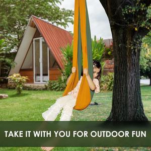 Dalam ruang luar ruangan untuk anak-anak dewasa terapi ayunan dalam ruangan putar gantungan pelukan ayunan luar ruangan tempat tidur gantung - Product Image 5