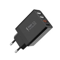 UK/EU/US 3USB 1Type C 4 ports QC18W 2.4A PD 20W adaptateur secteur prise murale Type C brique de charge 45W 40W chargeur multi-ports