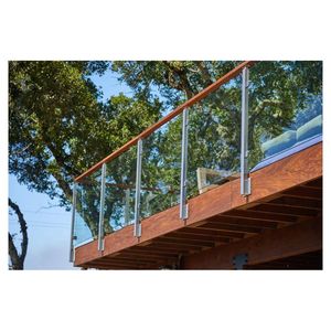 Prima Frameless Système <span class=keywords><strong>de</strong></span> garde-corps en verre trempé pour balcon et <span class=keywords><strong>terrasse</strong></span> Barrière <span class=keywords><strong>de</strong></span> sécurité - Product Image 2