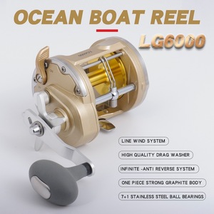 <span class=keywords><strong>Moulinet</strong></span> de pêche en mer 7+1BB, résistance maximale 24 kg, pour la pêche au gros gibier, <span class=keywords><strong>moulinet</strong></span> de pêche en eau profonde, <span class=keywords><strong>moulinet</strong></span> de traîne - Product Image 3