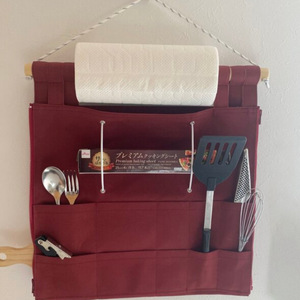 Sac de rangement pour vaisselle de camping en plein air, peut être accroché pour les tentes de cuisson en plein air, sac organisateur de vaisselle de cuisine domestique. - Product Image 4
