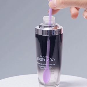 Factory Production Double Headed <b>Silicone</b> Spatula Mini Long Handle Cosmetic Cream Scoop <b>Tool</b> For Bottle Bottom Cleaning - Product Image 4